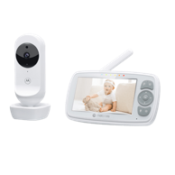 MOTOROLA Baby monitor VM34, 3.4", audio i video, do 304m